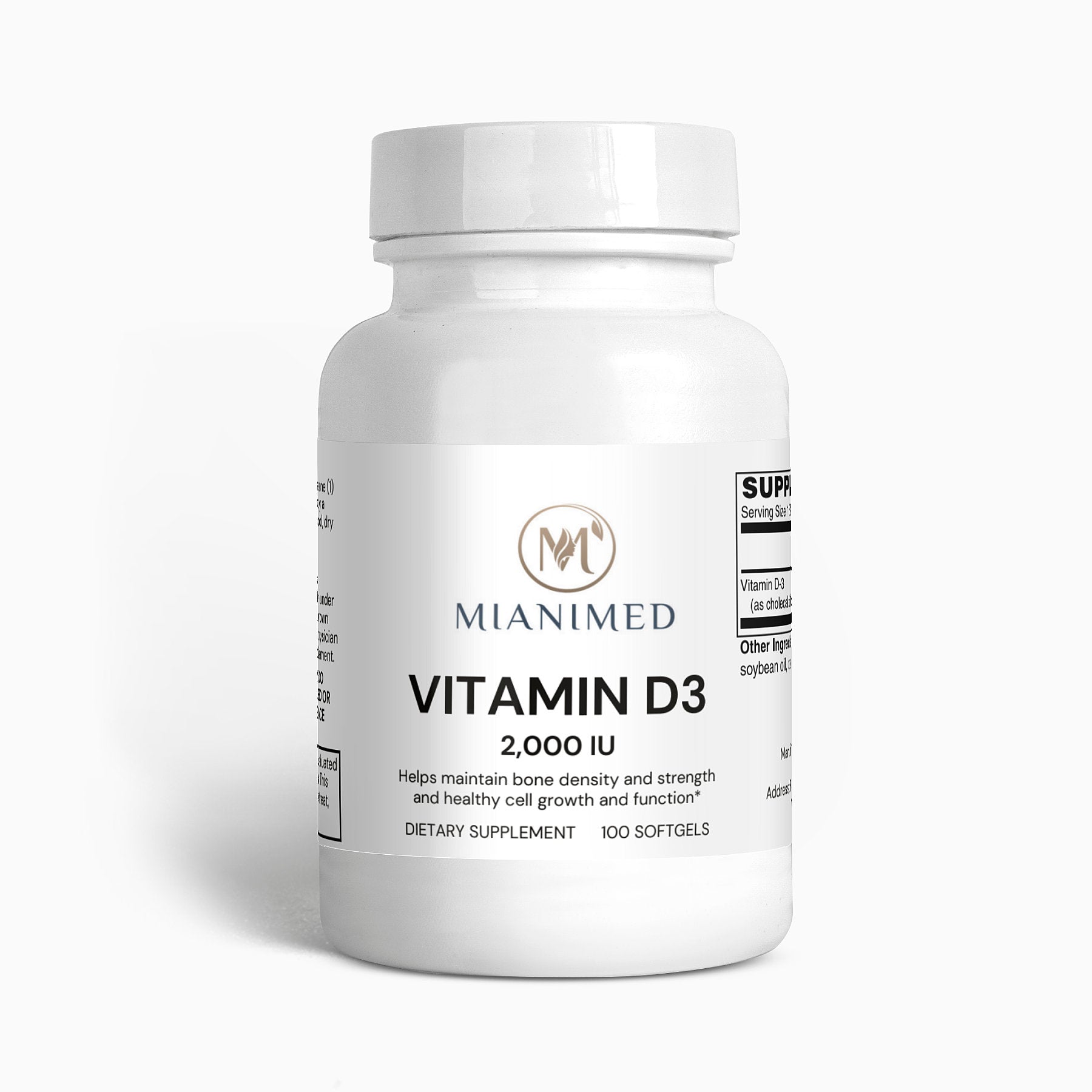 Vitamin D3 2,000 IU - MIANIMED