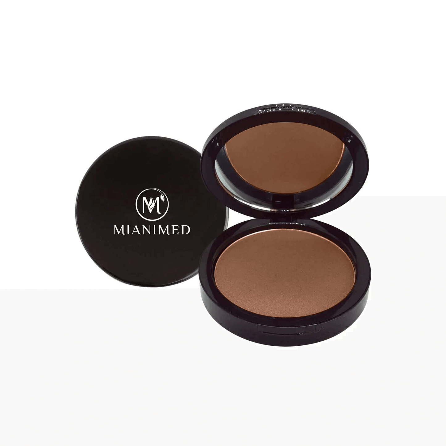 MIANIMED Premium Skincare Compact with Brown Powder