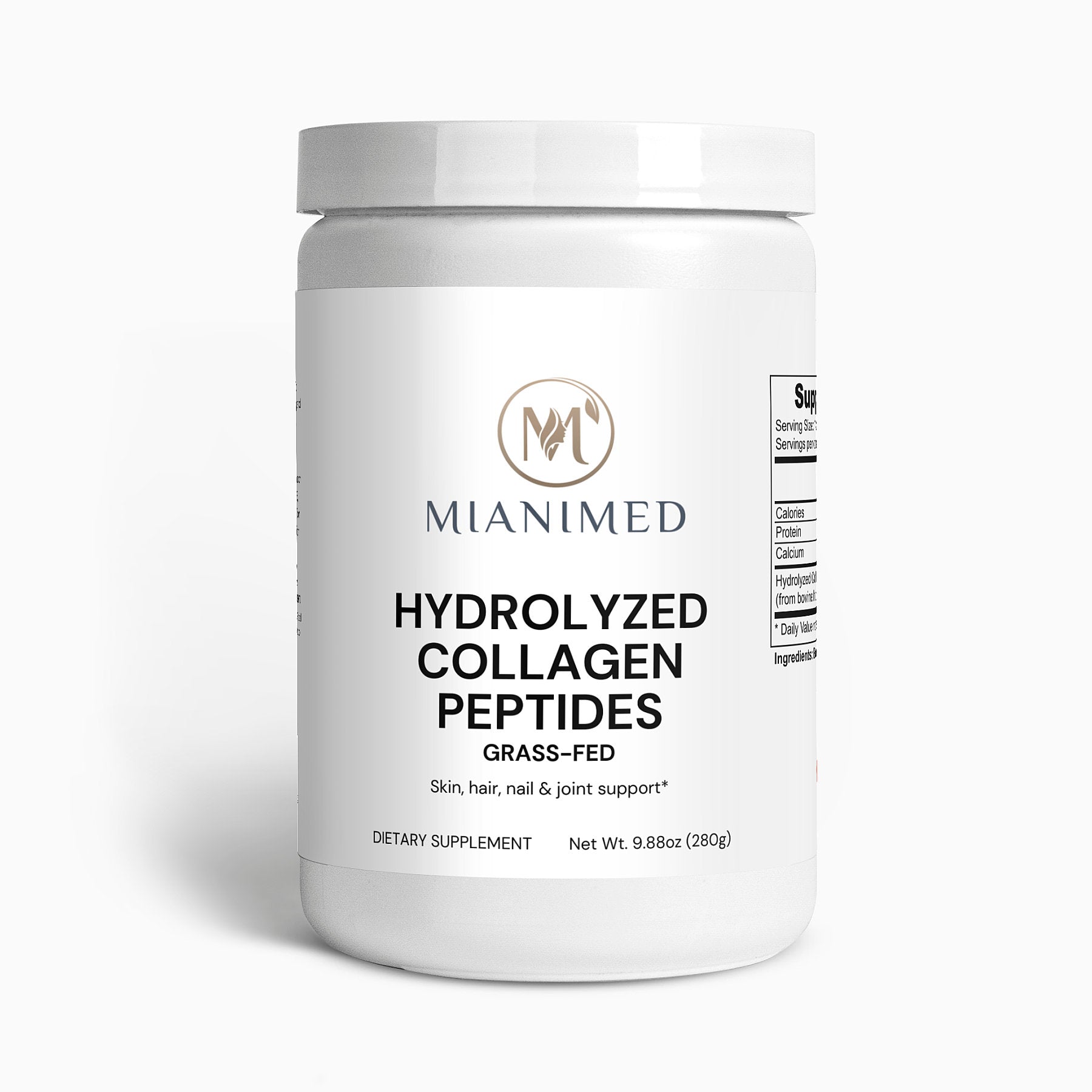 Grass-Fed Hydrolyzed Collagen Peptides - MIANIMED