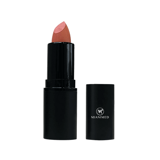 MIANIMED premium skincare lipstick in elegant black packaging