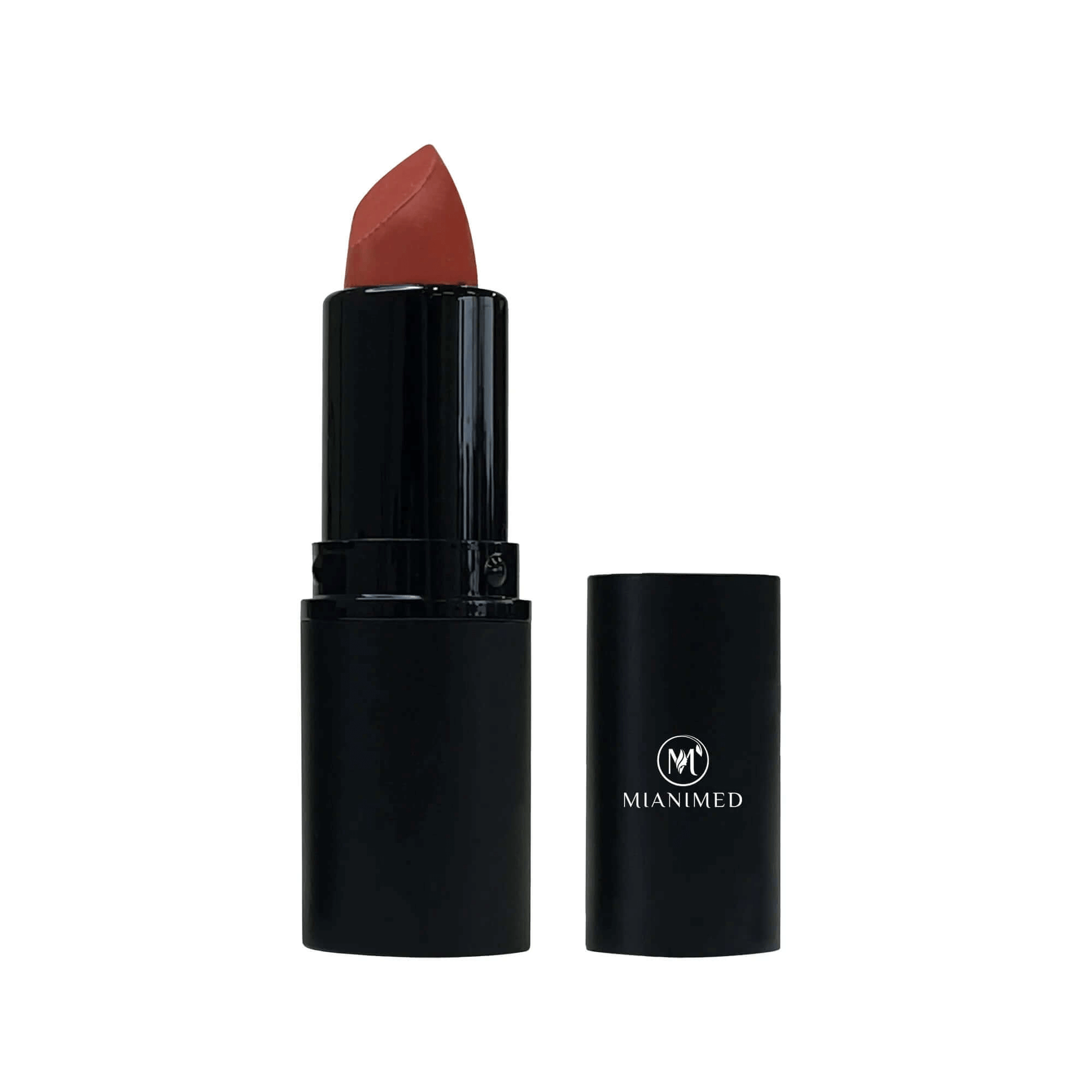 MIANIMED premium skincare lipstick in elegant black packaging