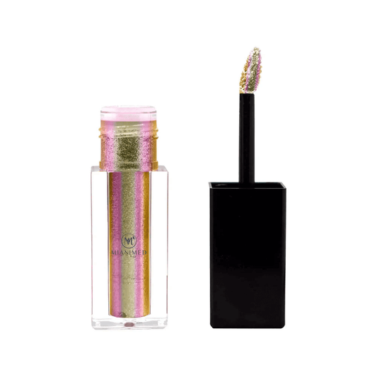 MIANIMED premium skincare glitter lip gloss with applicator.