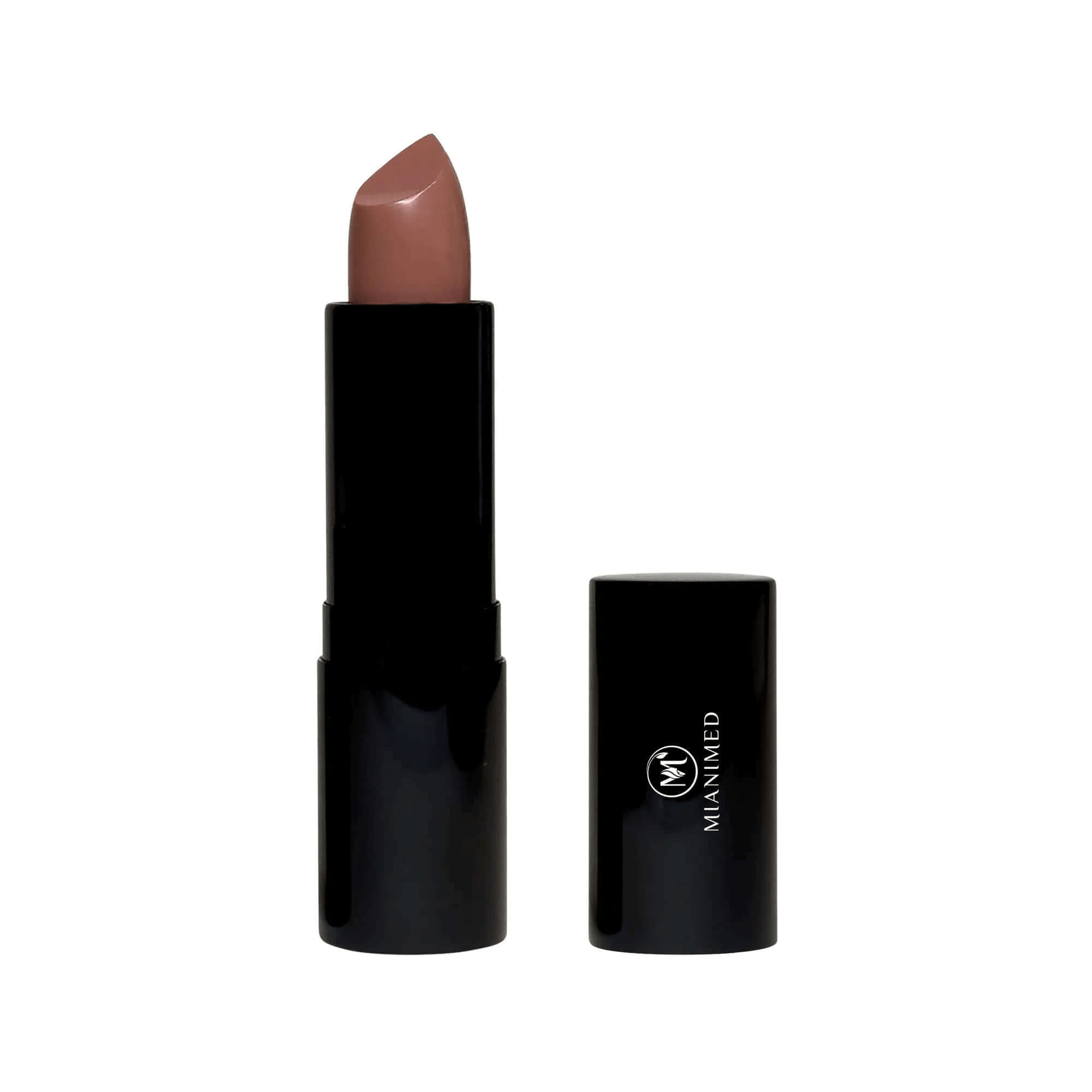 MIANIMED Premium Skincare Lipstick in sleek black casing with logo