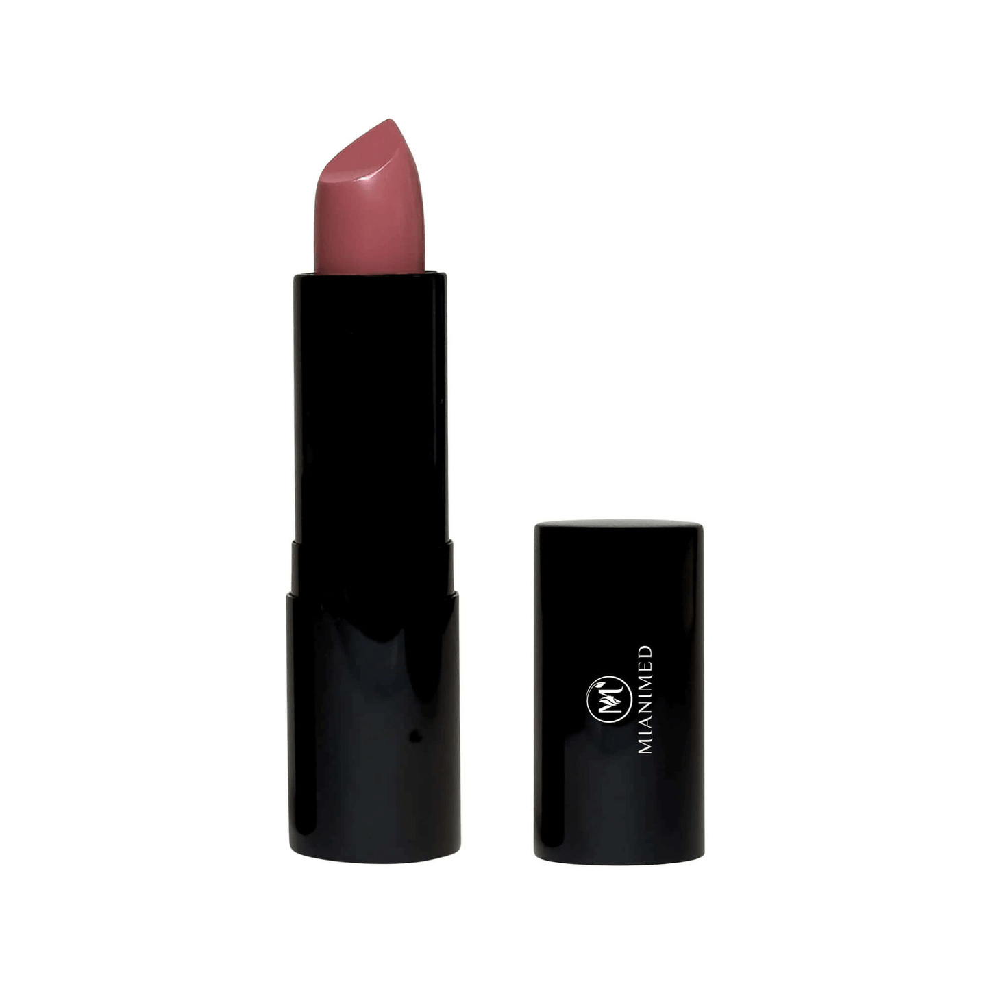 MIANIMED premium skincare lipstick in elegant black packaging.