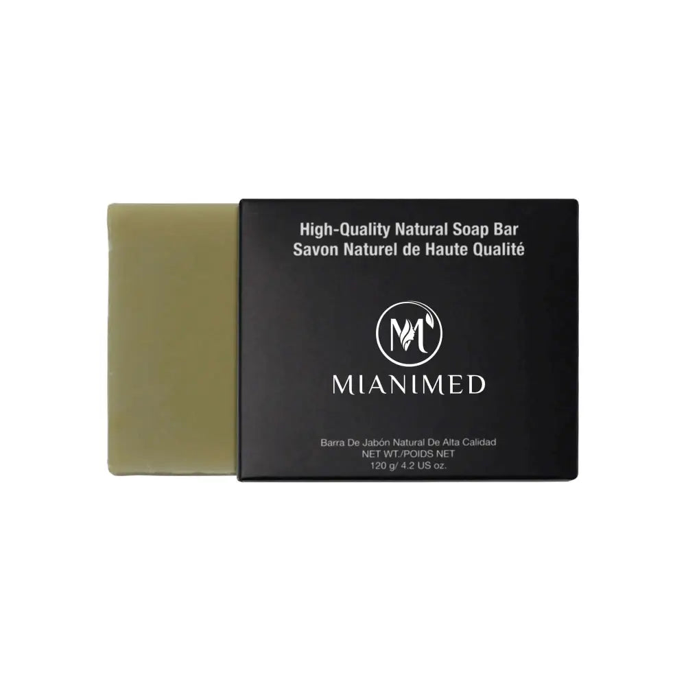 MIANIMED premium skincare high-quality natural soap bar packaging