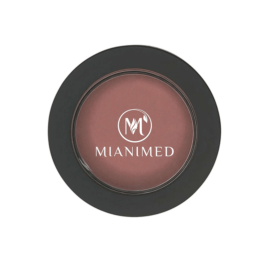 MIANIMED premium skincare product, circular compact with logo, high-quality skin essentials.