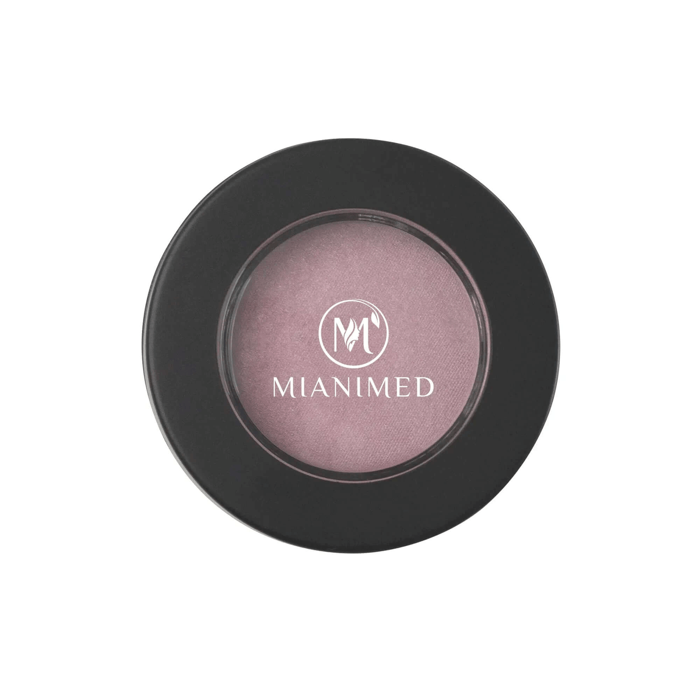 MIANIMED premium skincare product in black circular container with logo.