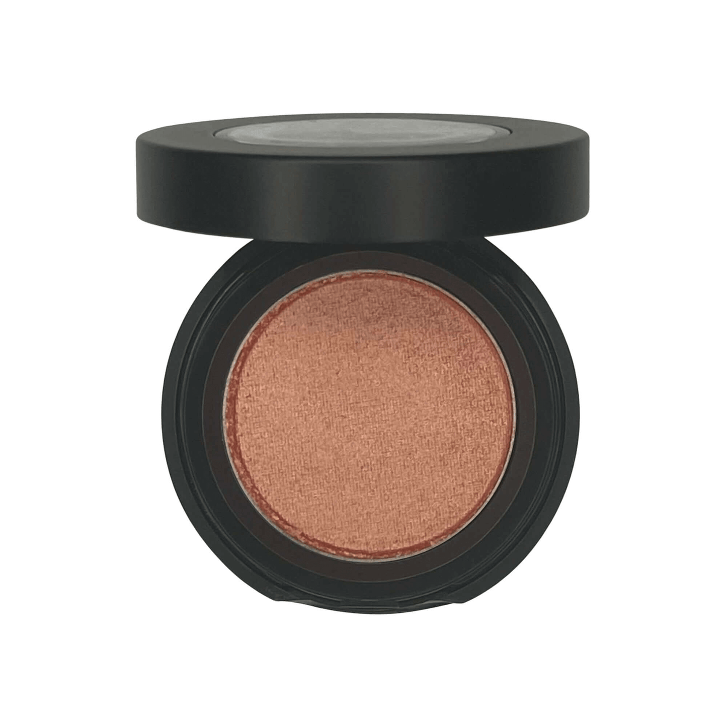 MIANIMED premium skincare product, an open container of bronze metallic eyeshadow, ideal for a radiant and flawless look.