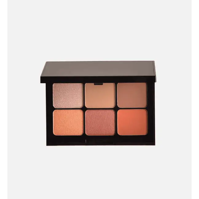 MIANIMED premium skincare palette with six assorted shades for a flawless look