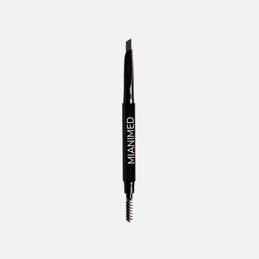 MIANIMED Premium Skincare Black Eyebrow Pencil with Dual-End Brush