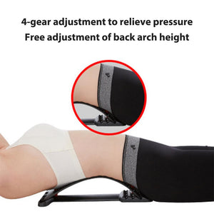 Back Massage Stretcher  Neck Waist Pain Relief Fitness Equipment - Premium Healthcare from Pink Iolaus - Just $21.98! Shop now at MIANIMED