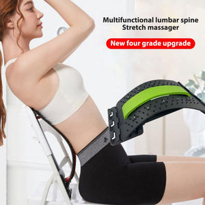 Back Massage Stretcher  Neck Waist Pain Relief Fitness Equipment - Premium Healthcare from Pink Iolaus - Just $21.98! Shop now at MIANIMED