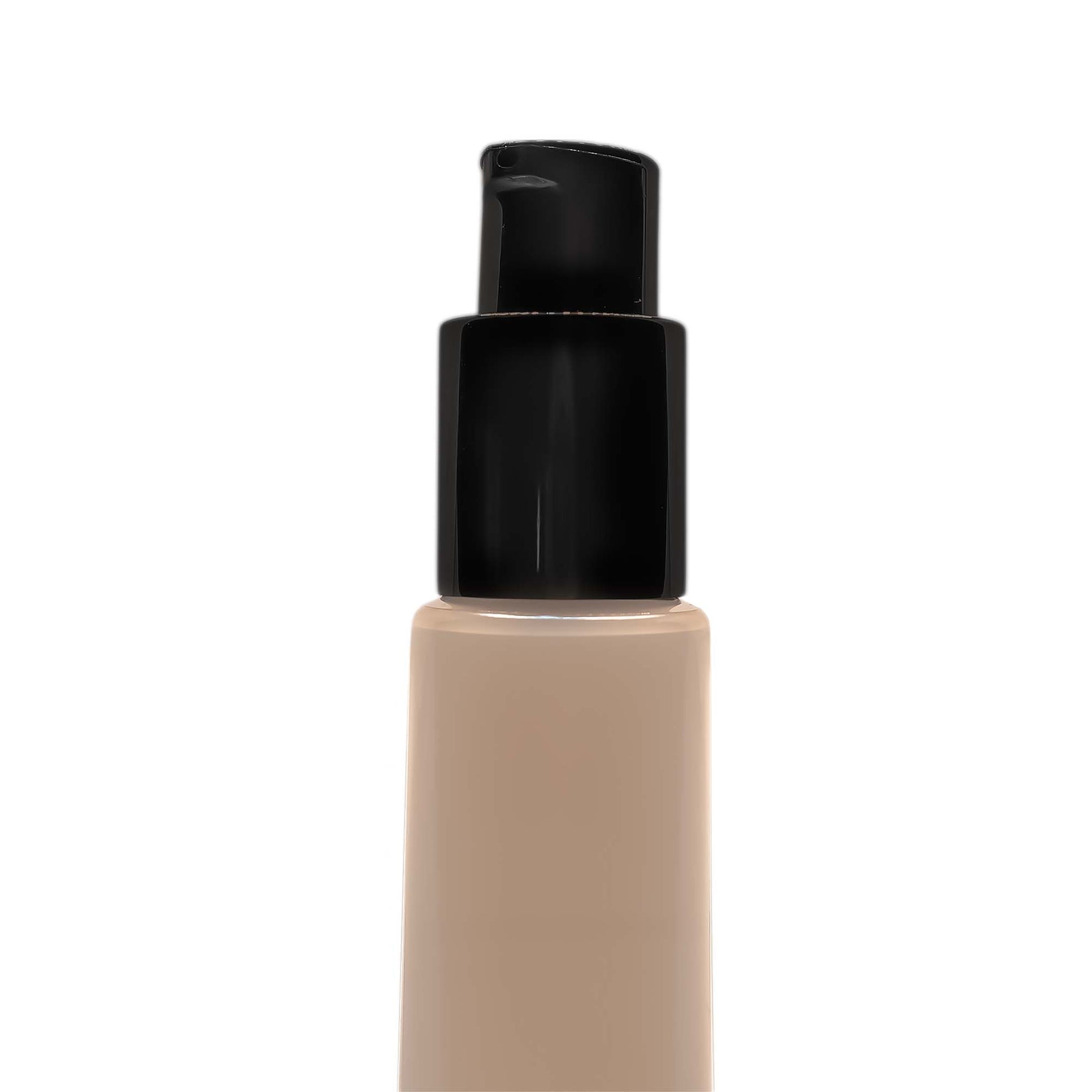 MIANIMED premium skincare product in beige bottle with black pump dispenser.