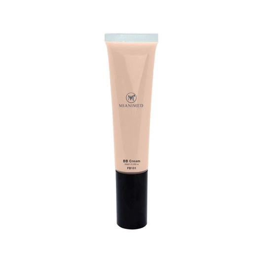 MIANIMED Premium Skincare BB Cream in sleek beige tube