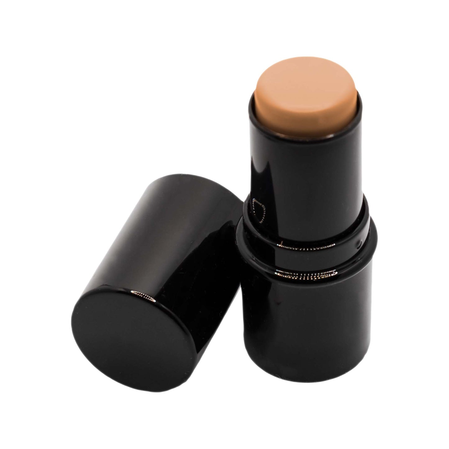 MIANIMED premium skincare foundation stick in a sleek black tube, perfect for flawless and natural-looking skin.