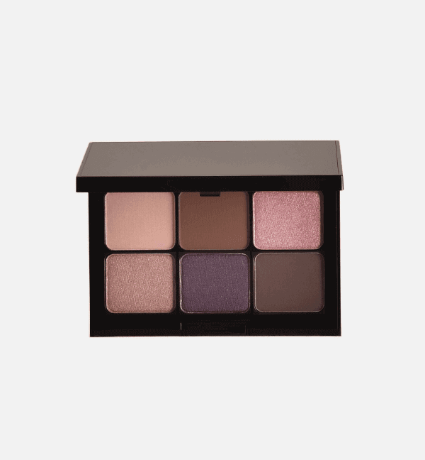 MIANIMED premium eyeshadow palette with six vibrant colors for skincare-inspired eye makeup.