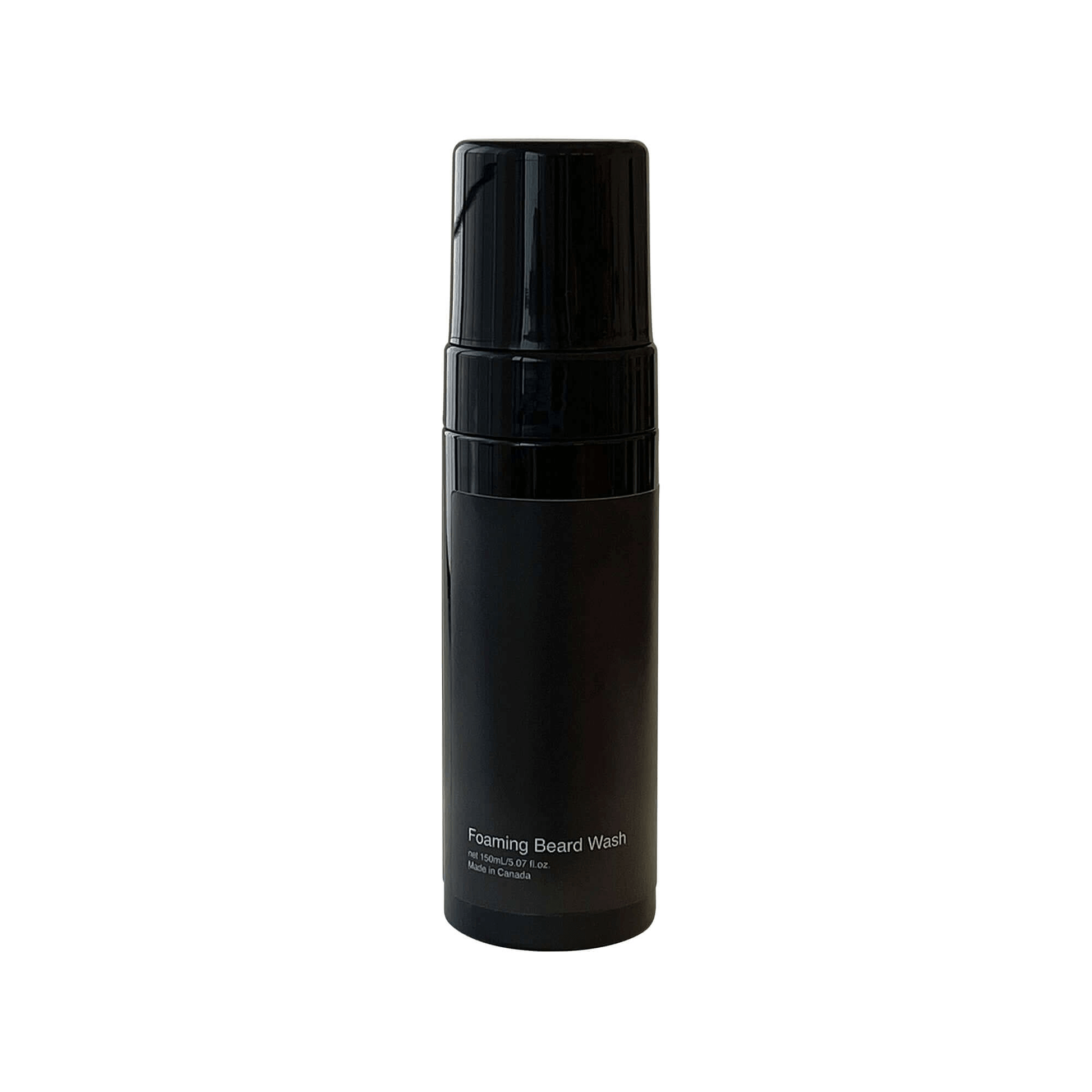 MIANIMED Premium Foaming Beard Wash Skincare Product in Black Bottle