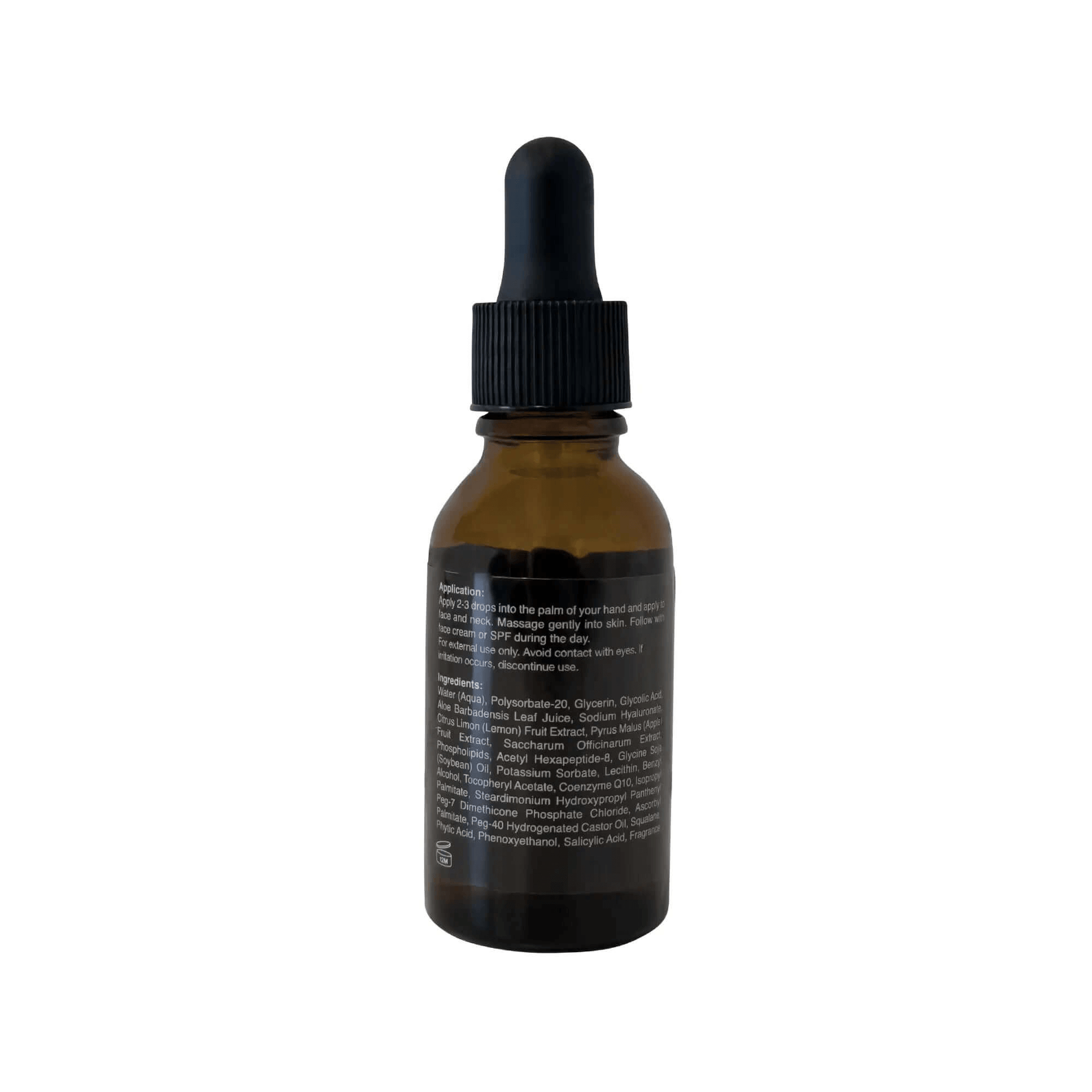 MIANIMED Premium Skincare Serum Bottle with Dropper.