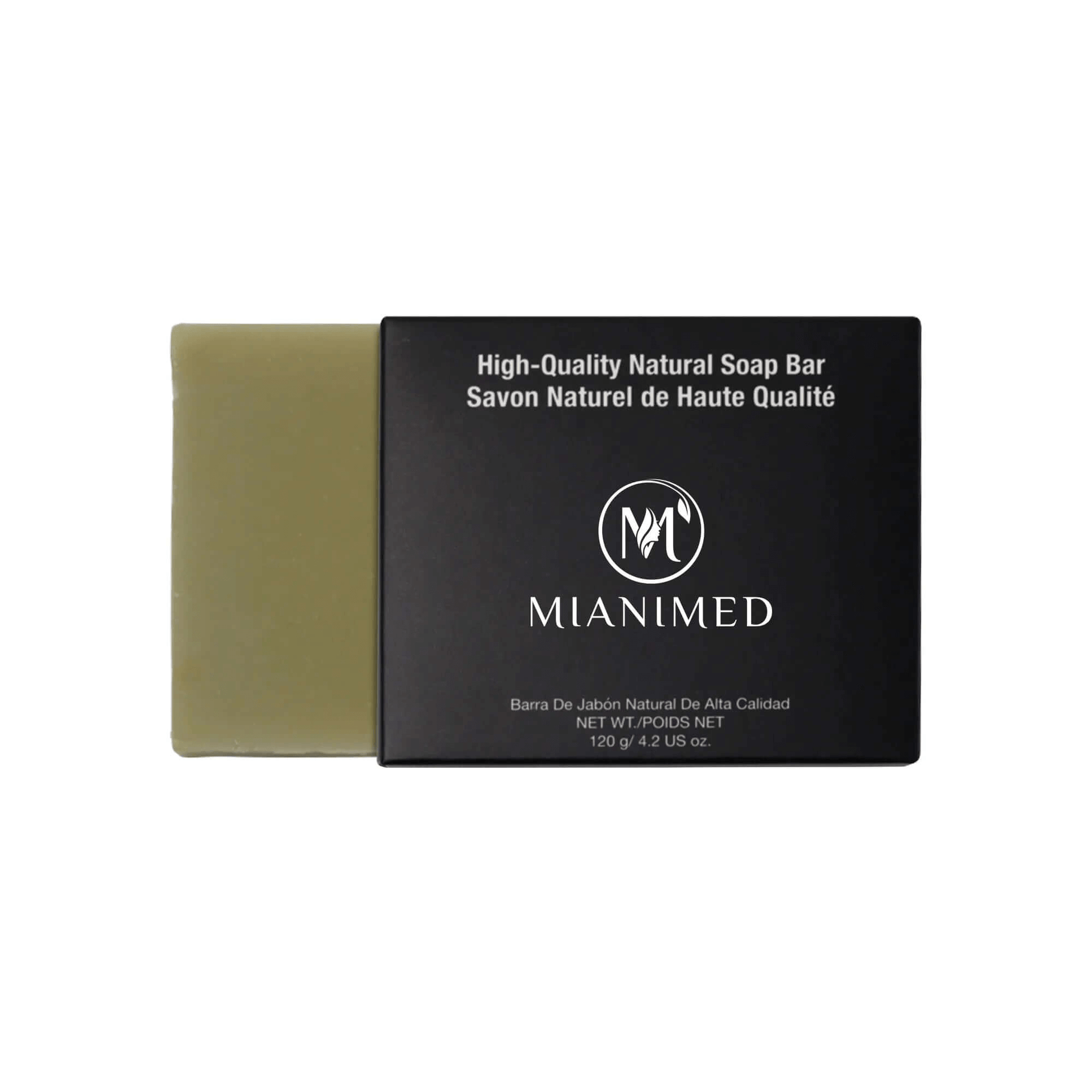 MIANIMED premium skincare high-quality natural soap bar packaging