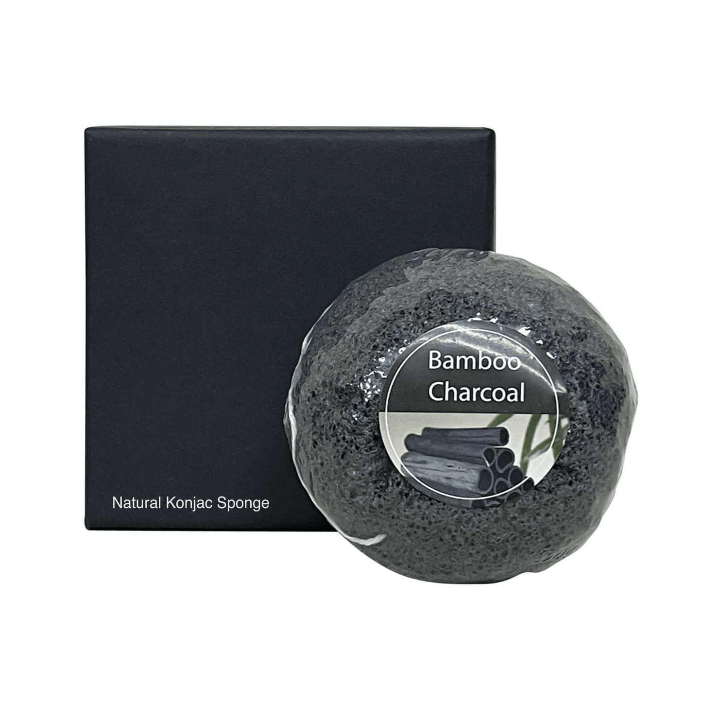 MIANIMED Premium Skincare Bamboo Charcoal Natural Konjac Sponge