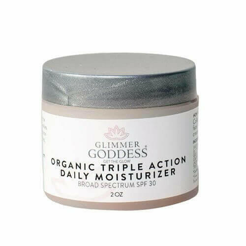 MIANIMED Premium skincare Organic Triple Action Daily Moisturizer Broad Spectrum SPF 30 2 OZ Jar