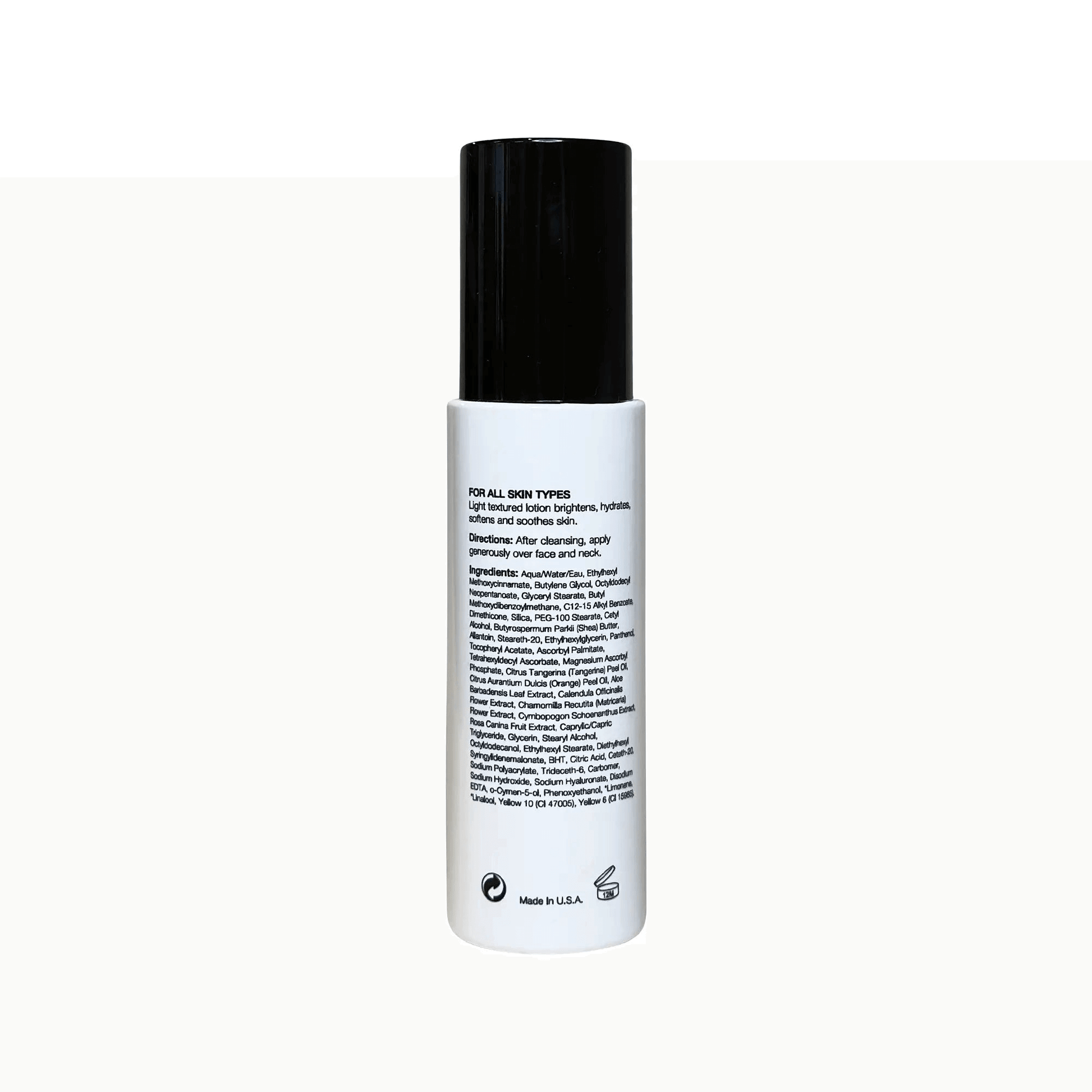 MIANIMED premium skincare product bottle with label information.